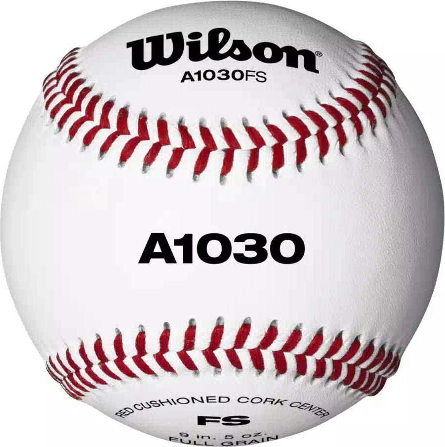 Wilson H.s. Practice/youth Game Play A1030b0fs- Dozen - White