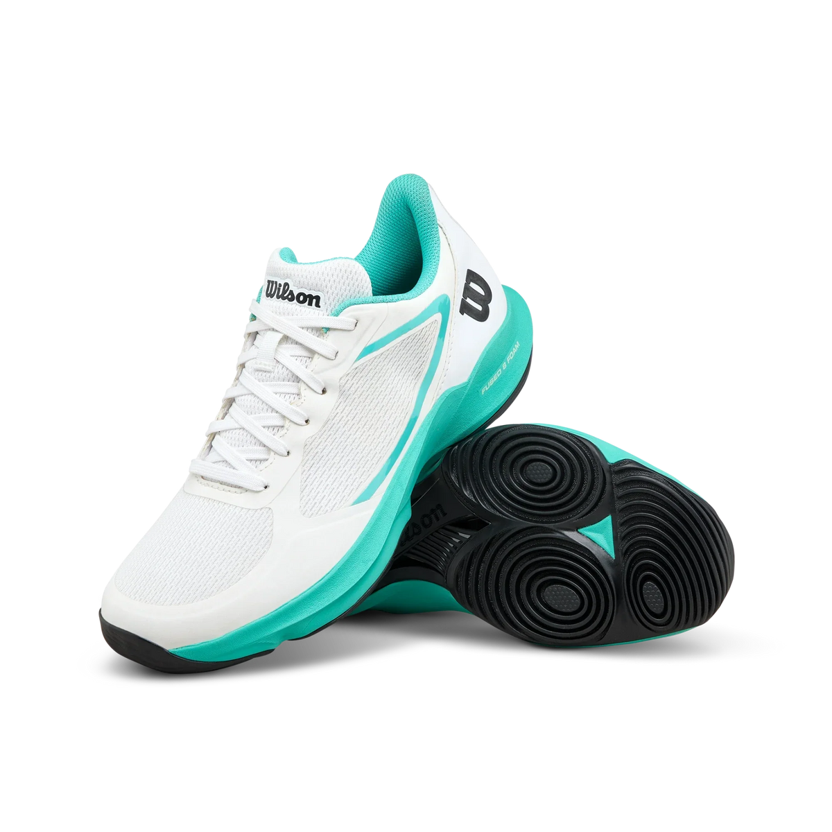Wilson Hurakn Lite Women’s Padel Shoes - Wh/tq/black / 7