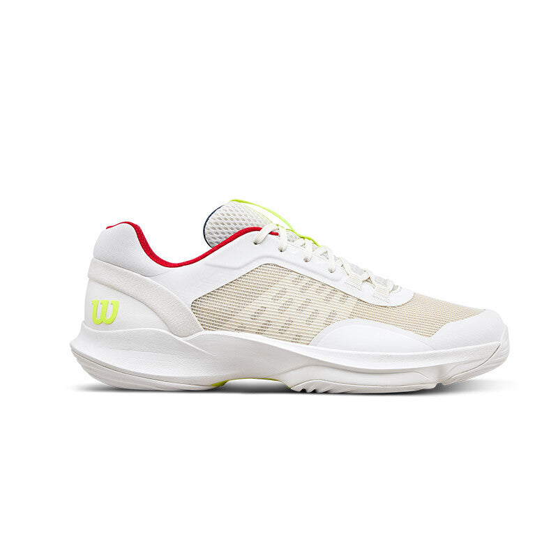 Wilson Hurakn Pro V2 Men’s Padel Shoes (white/safety Yellow) - Wh/yl / 7