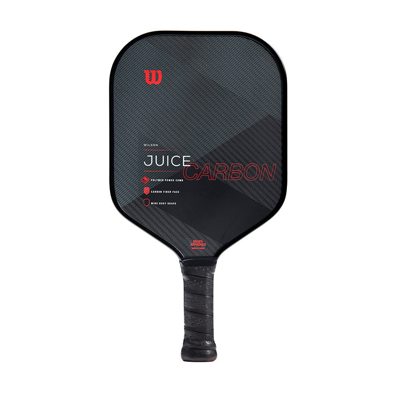 Wilson Juice Carbon Pickleball Paddle - Blk / Os