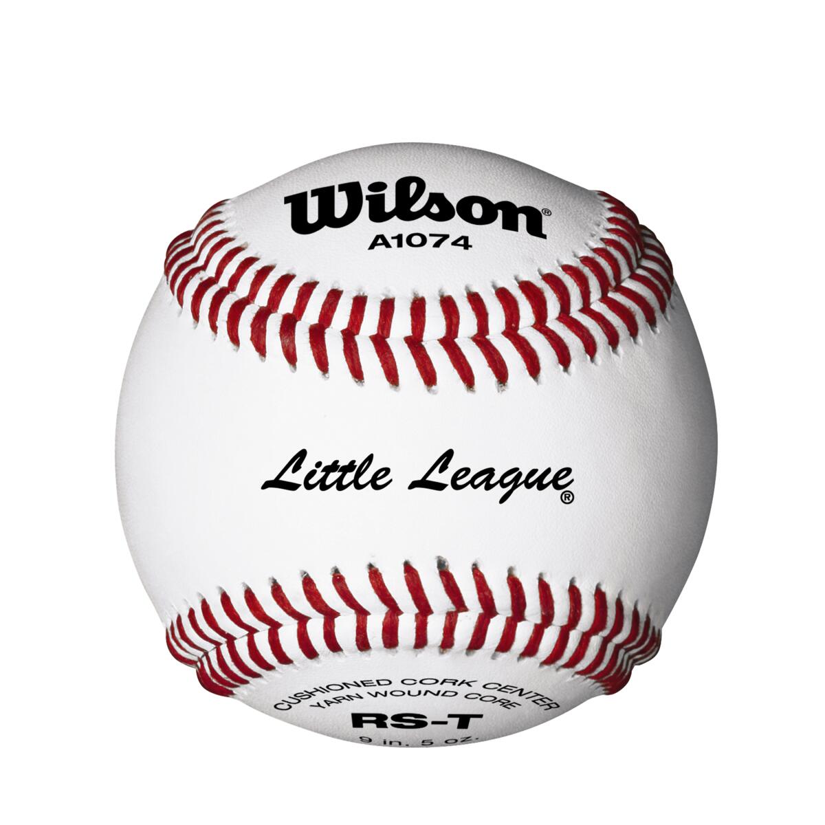 Wilson Little League Tournament Play Wta1074bs- Dozen - White