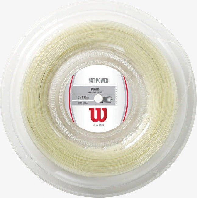 Wilson Nxt Power 17g Reel 660’ - Natural - 17