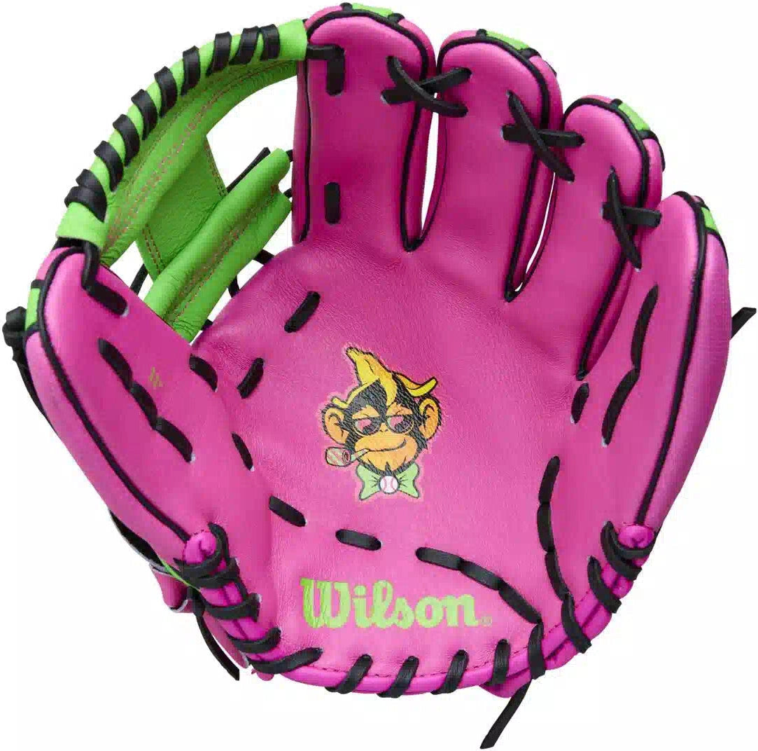 Wilson Party Animals 11.00’’ Youth Baseball Glove Wbw104194 - Flamingo