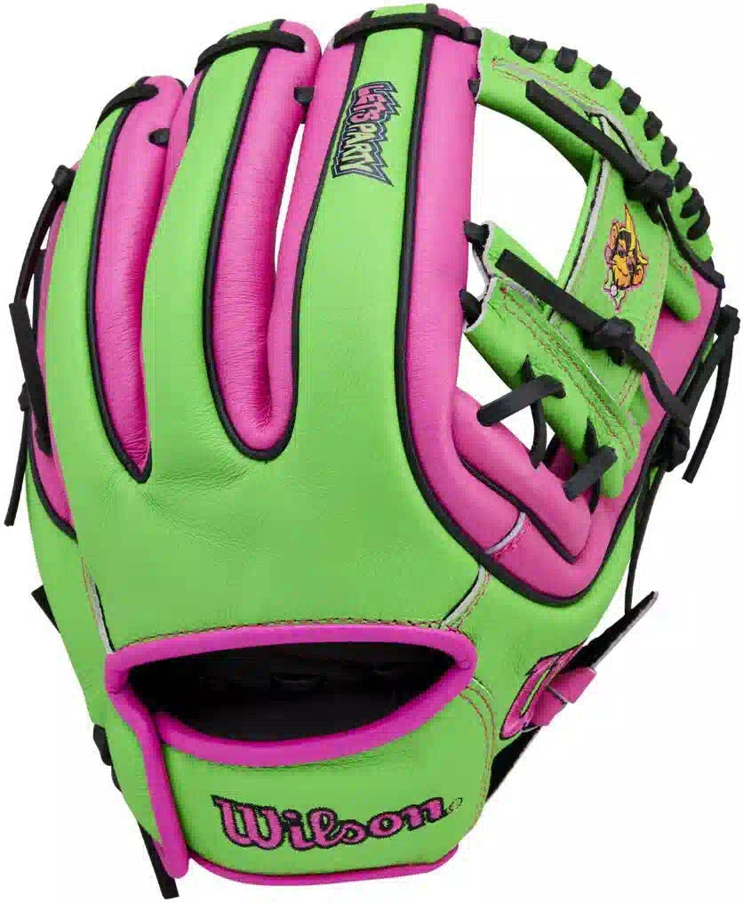 Wilson Party Animals 11.00’’ Youth Baseball Glove Wbw104194 - Flamingo