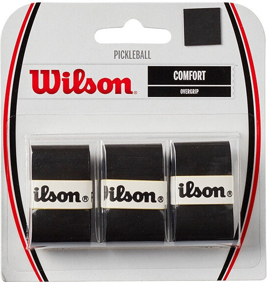 Wilson Pickleball Comfort Pro Overgrip (3x) - Black