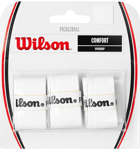 Wilson Pickleball Comfort Pro Overgrip (3x) - White