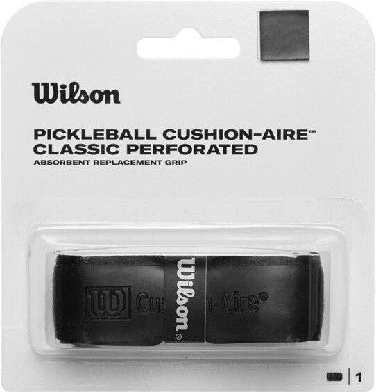 Wilson Pickleball Cushion-aire Classic Perforated Replacement Grip - Black