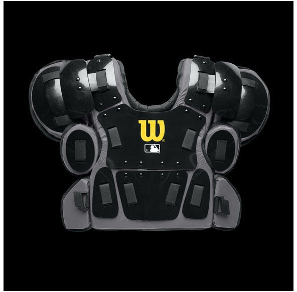 Wilson Pro Gold 2 Umpire Chest Protector Wb5720301 - Black Charcoal