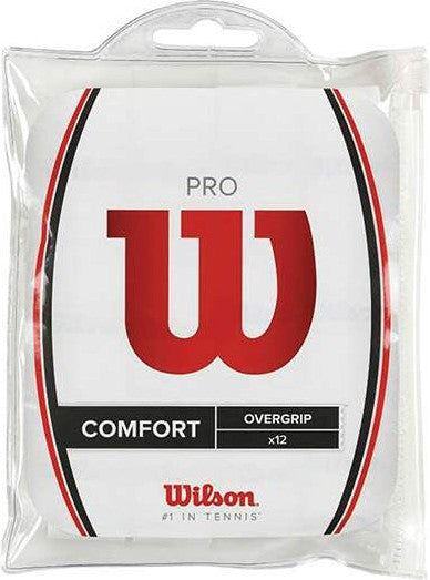 Wilson Pro Overgrip 12-pack - White