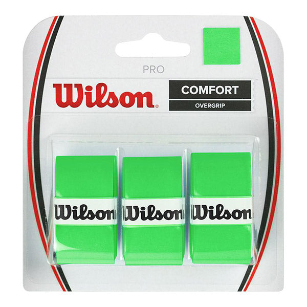 Wilson Pro Overgrip (3x) (assorted) - Grn / Os