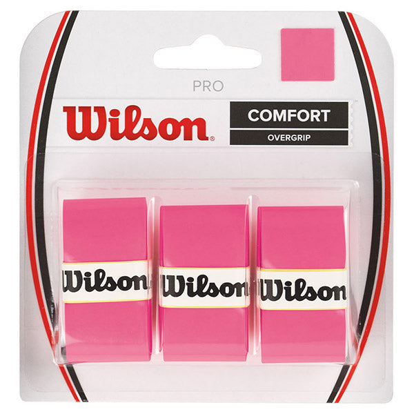 Wilson Pro Overgrip (3x) (assorted) - Pnk / Os