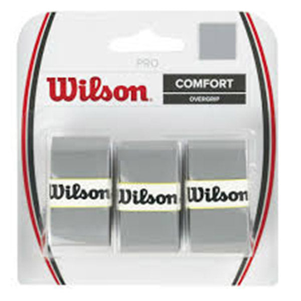Wilson Pro Overgrip (3x) (assorted) - Sil / Os
