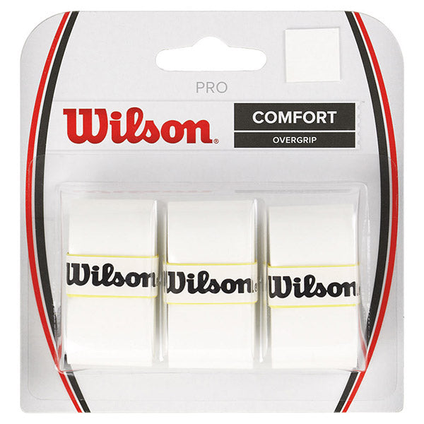 Wilson Pro Overgrip (3x) (assorted) - Wht / Os
