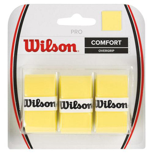 Wilson Pro Overgrip (3x) (assorted) - Yel / Os