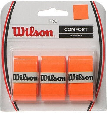 Wilson Pro Overgrip (3x) - Burn Orange