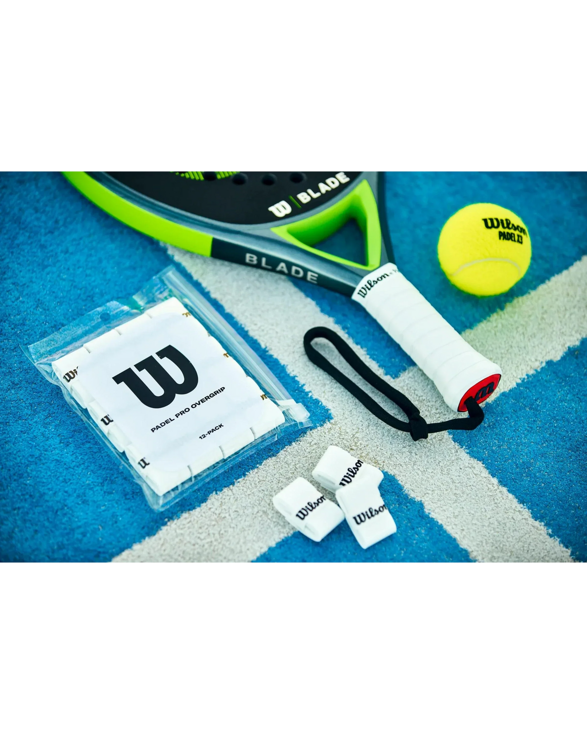 Wilson Pro Padel Overgrip White - 12 Pack