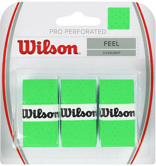 Wilson Pro Perforated Overgrip (3x) - Green