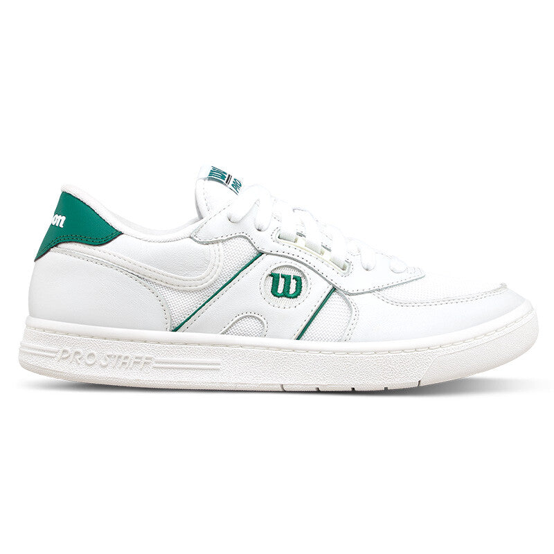 Wilson Pro Staff 87 Mesh (m) (white/evergreen)