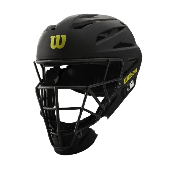 Wilson Pro Stock Umpire Helmet Wta5800bl - Titanium