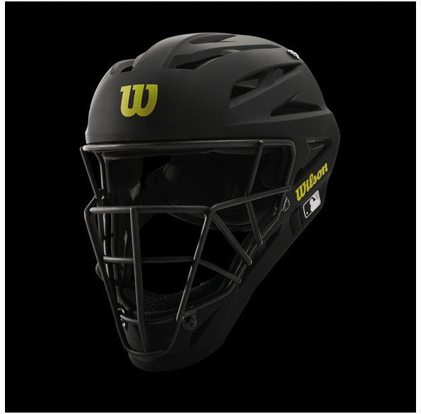 Wilson Pro Stock Umpire Helmet Wta5800bl - Titanium