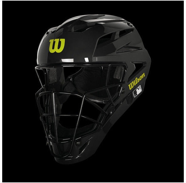 Wilson Pro Stock Umpire Helmet Wta5801bl - Steel