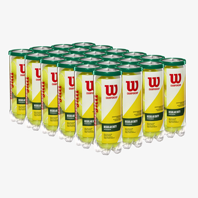 Wilson Regular Duty Tennis Balls Case 24x - Yellow - HIT a Double