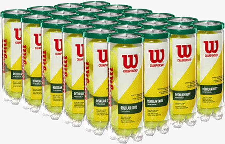 Wilson Regular Duty Tennis Balls (case 24x) - Os