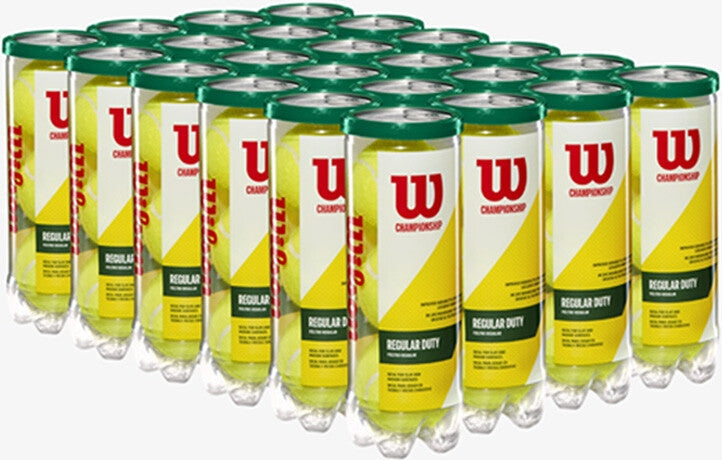 Wilson Regular Duty Tennis Balls (case 24x) - Yellow