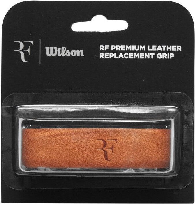Wilson Rf Premium Leather Replacement Grip - Brown