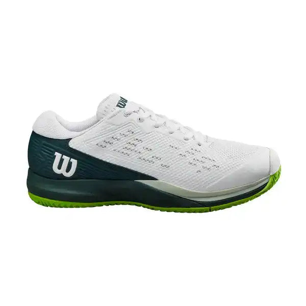 Wilson Rush Pro Ace Men’s Tennis Shoes - White Ponderosa Jasmine Green