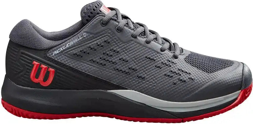 Wilson Rush Pro Ace Pickler Men’s Shoes - White Stormy Weather Classic Blue - 12.5