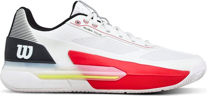 Wilson Rush Tour 5 Men’s - White Black Infrared