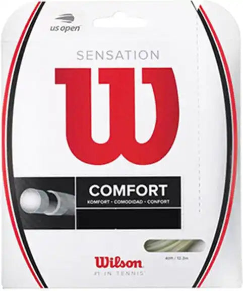Wilson Sensation 16g Tennis String - Natural
