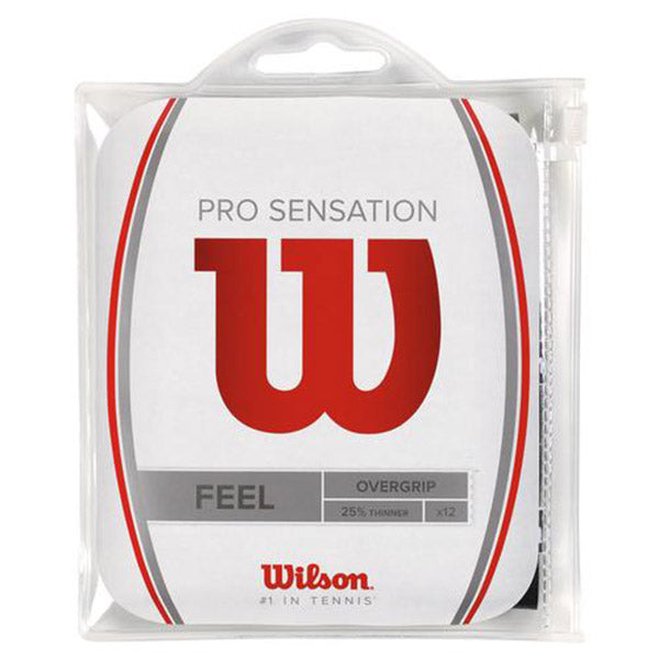 Wilson Sensation Pro Overgrip (12x)(black) - Blk / Os