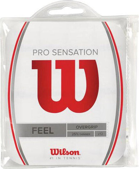 Wilson Sensation Pro Overgrip (12x) - White