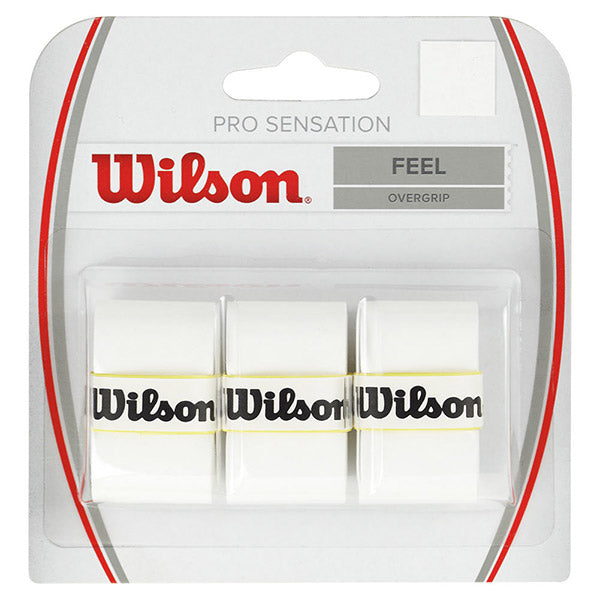 Wilson Sensation Pro Overgrip (3x)(black) - Wht / Os