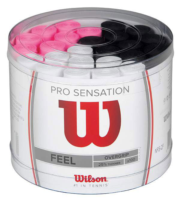 Wilson Sensation Pro Overgrip Bucket (100x) - Asst / Os