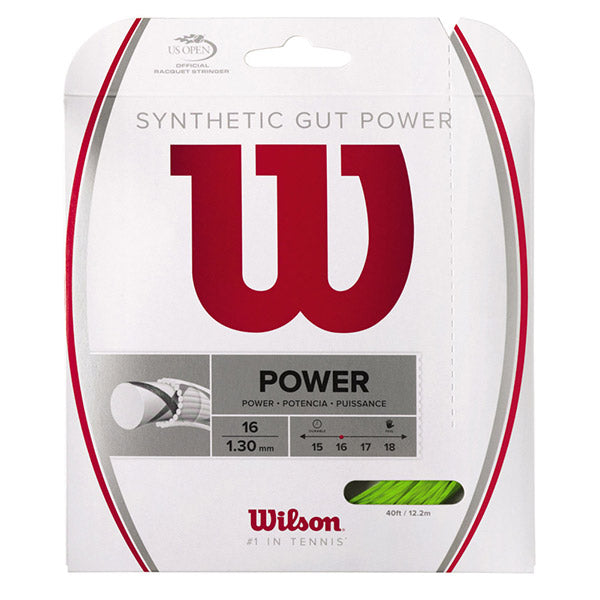 Wilson Synthetic Gut Power 16g (black) - Lim / Os