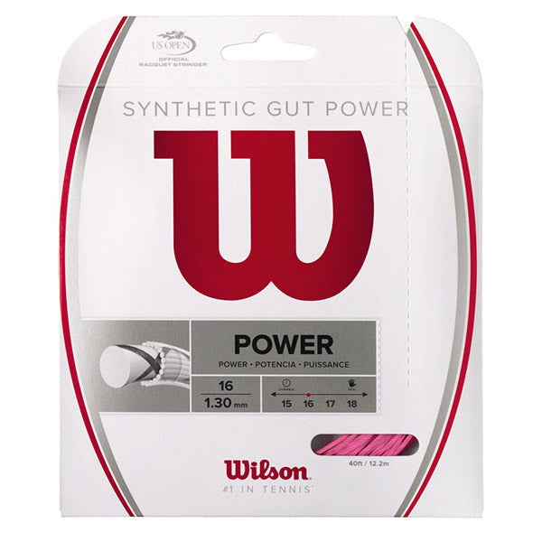 Wilson Synthetic Gut Power 16g (black) - Pnk / Os