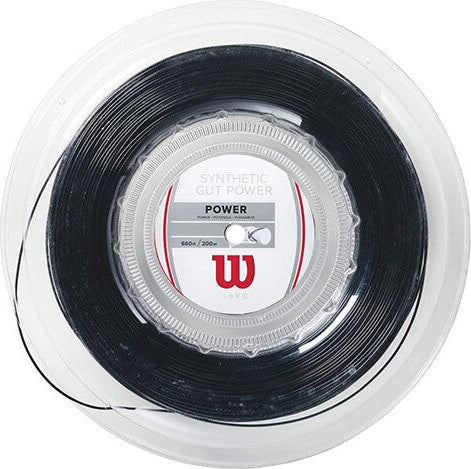 Wilson Synthetic Gut Power 16g Reel 660’ - Black