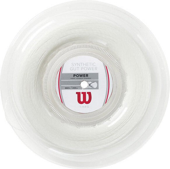 Wilson Synthetic Gut Power 16g Reel 660’ - White