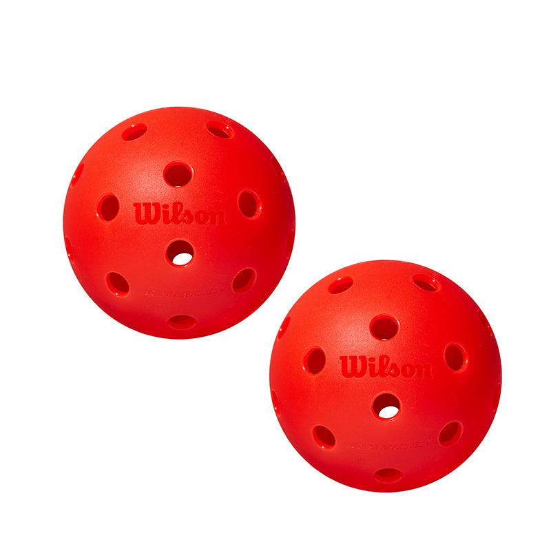 Wilson Tru 32 Pro Outdoor Pickleballs (48x) - Red / Os