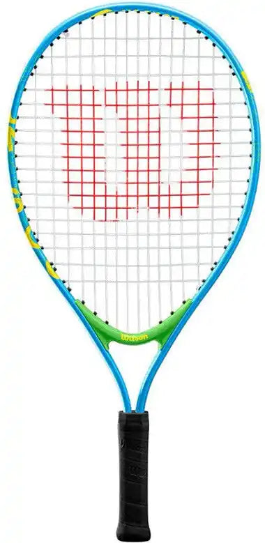 Wilson us Open 21 Junior Strung - Blue Lime Green Yellow<