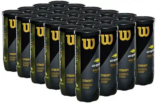 Wilson us Open Extra Duty Tennis Balls Case 24x - Yellow
