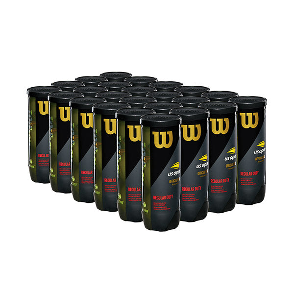 Wilson us Open Regular Duty Tennis Balls (case 24x) - Os