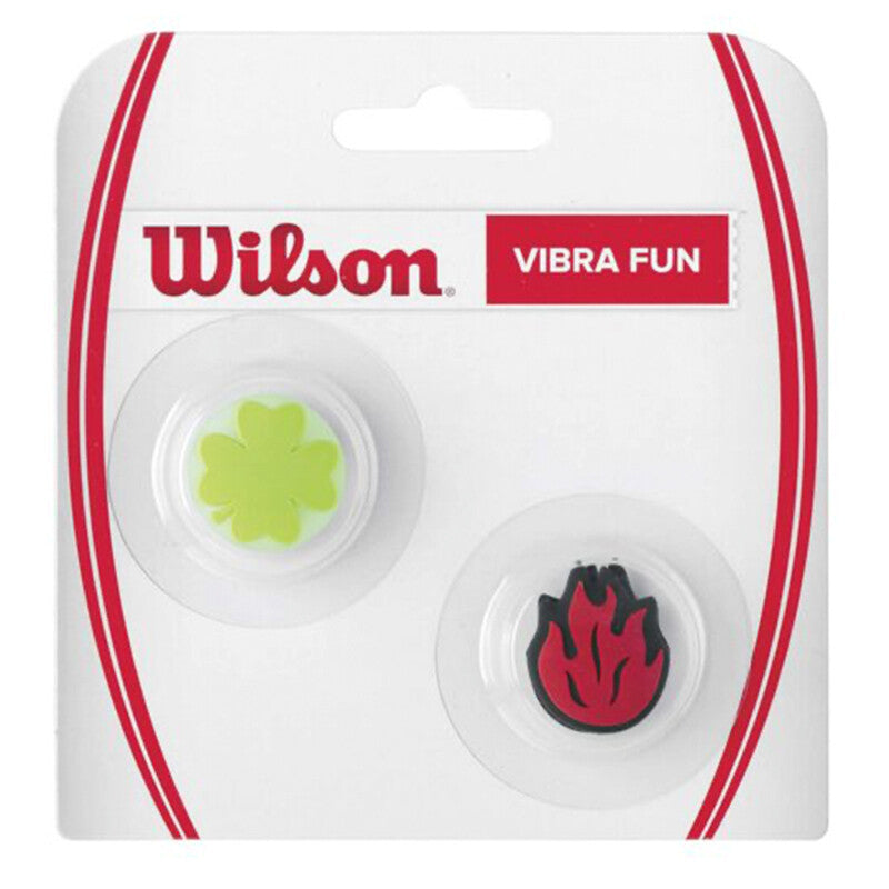 Wilson Vibrafun Dampeners (2x) (clover + Flame) - Asst / Os
