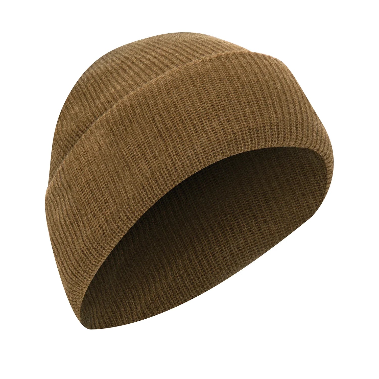 Wind and Waterproof Insulated Acrylic Watch Cap - Coyote Brown
