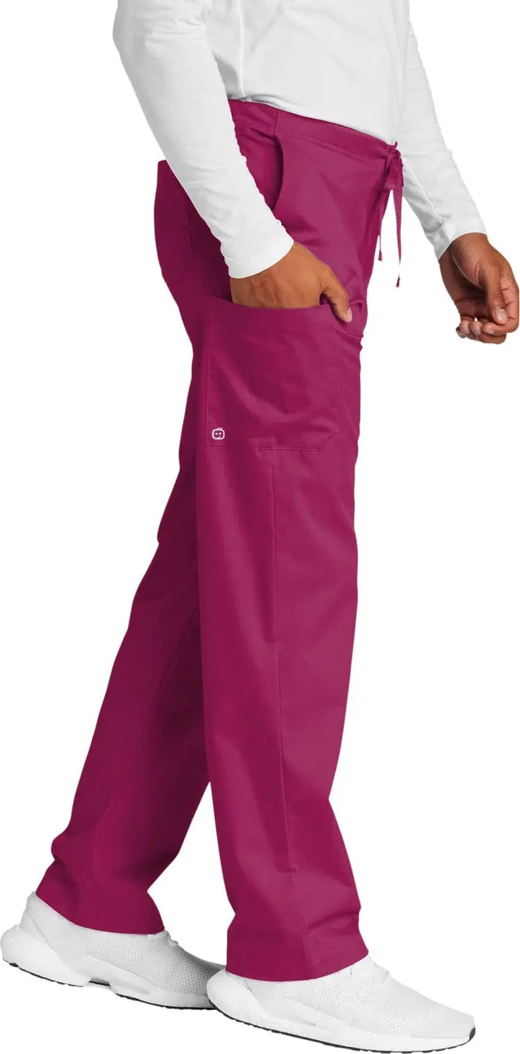 Wink Ww3150s Unisex Short Workflex Cargo Pant - Wine