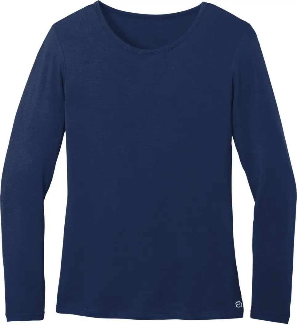 Wink Ww4029 Women’s Long Sleeve Layer Tee - Navy