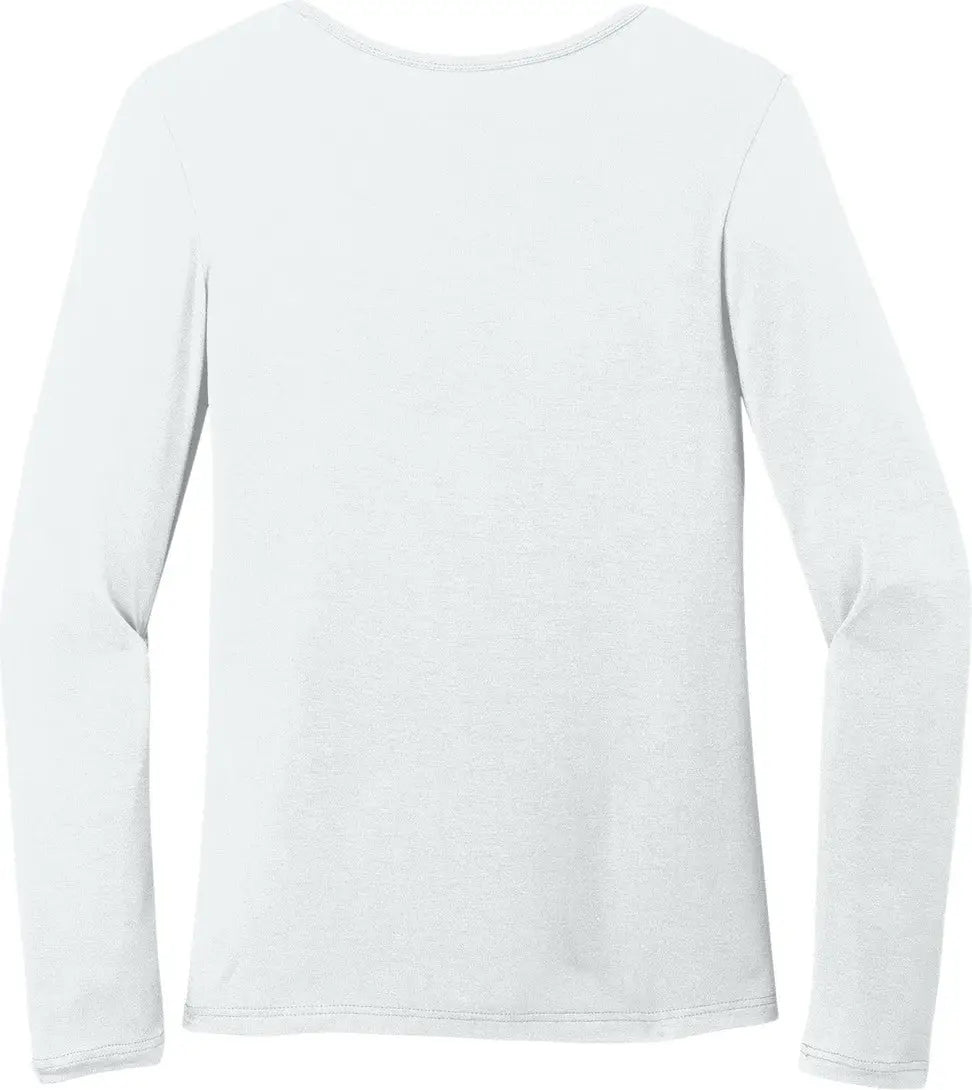 Wink Ww4029 Women’s Long Sleeve Layer Tee - White